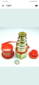CEJN 605-6601 NEW HYDRA NIPPLE FEMALE 3/4" SAE MALE QUICK CONNECT HOSE FITTING - Picture 1 of 7