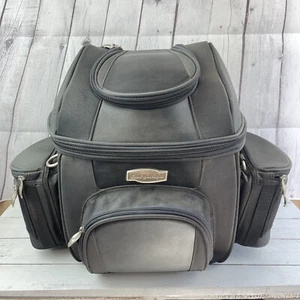 KURYAKYN 4141 GranTour MOTORCYCLE SISSY BAR / PASSENGER SEAT MOUNT TRAVEL BAG - Foto 1 di 15