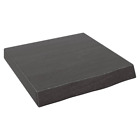 vidaXL Wall Shelf Dark Grey 40x40x6 cm Treated Solid Wood Oak