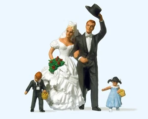 Preiser 45041 G SCALE WEDDING SCENE FIGURE SET - Picture 1 of 1