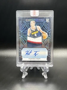 2023 Obsidian Hunter Tyson Electric Etch Blue FOTL SSP /27 Jersey Auto RPA RC - Picture 1 of 2