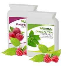 Raspberry Ketones & Green Tea Diet Colon Cleanse Pack Weight Loss Slimming Pills