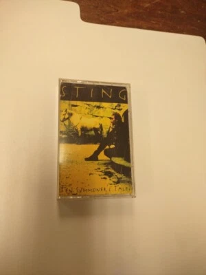 STING - TEN SUMMONER'S TALES CASSETTE TAPE LIKE NEW OOP - Image 1 of 3