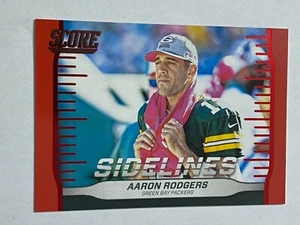 🙂 Panini Score 2016 inserto rojo paralelo #5 Aaron RODGERS 🙂 - Imagen 1 de 2