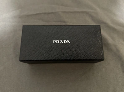 Gafas de sol/anteojos negros vacíos PRADA solo caja de regalo - ENVÍO GRATUITO Foto 1 de 4