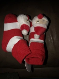 Baby newborn 0-3 Months Christmas Holiday  Socks - Picture 1 of 2