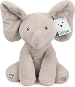 Animated Singing Elephant Plush - Interactive Baby Toy, Soft 12" Stuffed Animal - Picture 1 of 4