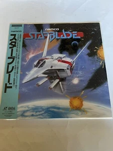 Namco STARBLADE Laserdisc LD Arcade-Game Japan 1992 VILL-59 W/Obi & Insert Rare - Imagen 1 de 4