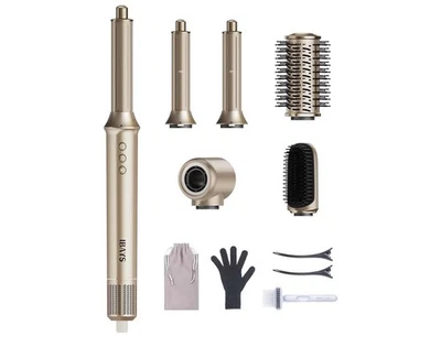 IBAYS 5 In 1 High Speed Gold Hair Dryer Brush And Styler 110,000 RPM Rd Descrip - Image 1 of 4