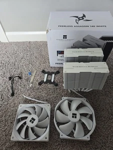 Thermalright Peerless Assassin 140 White CPU Cooler, 6 Heat Pipes PC Cooling,... - Afbeelding 1 van 6
