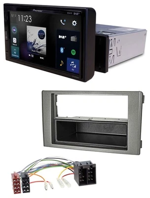 Pioneer DAB MP3 Bluetooth USB Autoradio für Iveco Daily (06-14) dunkelgrau - Bild 1 von 4