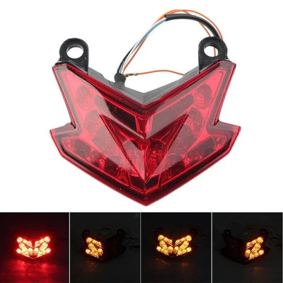 Lanterna traseira de LED vermelha lâmpada de freio de seta para KAWASAKI Z800 2013-2016 &Z125 16-21 - Imagem 1 de 4