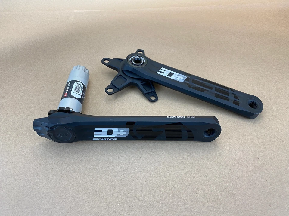 Braços de manivela Rotor 3D+ Inpower - Road 175mm - Imagem 1 de 4