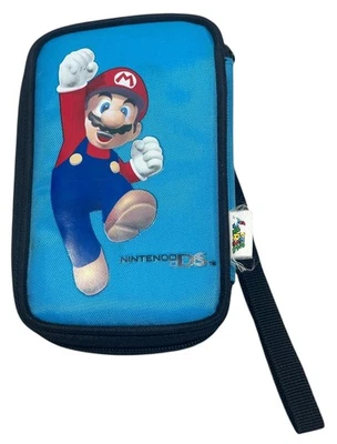 Estuche de Transporte Nintendo DS Lite Super Mario Bros Azul - Usado Foto 1 de 4