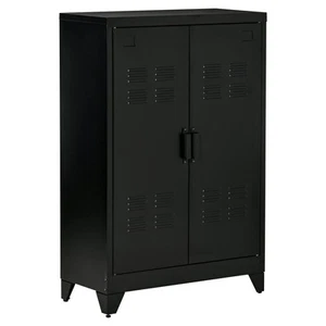 Industrial Storage Cabinet, Steel Garage Cabinet with Double Doors and Adjust... - Picture 1 of 9
