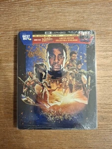 Black Panther 4K Steelbook BRAND NEW & FACTORY SEALED OOP **loose Disc Inside - Imagen 1 de 5