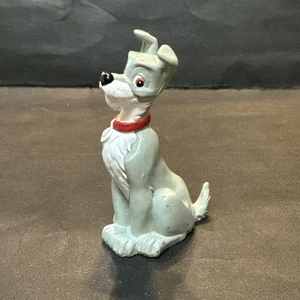 Figura PVC De Colección Disney Dama y El Vagabundo Decoración de Pasteles Juguete Aplausos Perro Gris - Imagen 1 de 4