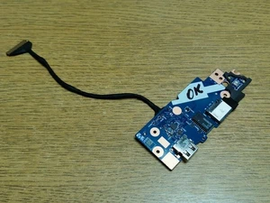 Original Lenovo ThinkPad E15 Gen 2 USB RJ45 LAN Power Button Switch Board & Kabel - Bild 1 von 5