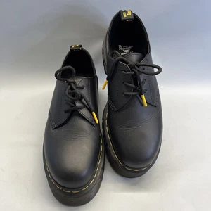 Scarpe Dr Martens Doc's Audrick 3i donna taglia 10 nere in pelle con plateau - Foto 1 di 8