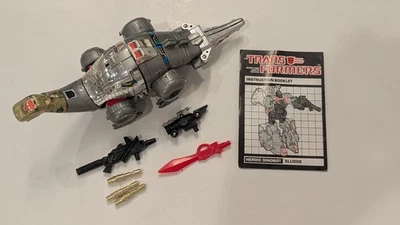 Vintage G1 Transformers Sludge 1984 Complete - Image 1 of 4