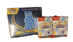Pokemon Prismatic Evolutions Booster Bundle und Mega Evolution ETB ungeöffnet sealed - Bild 1 von 4