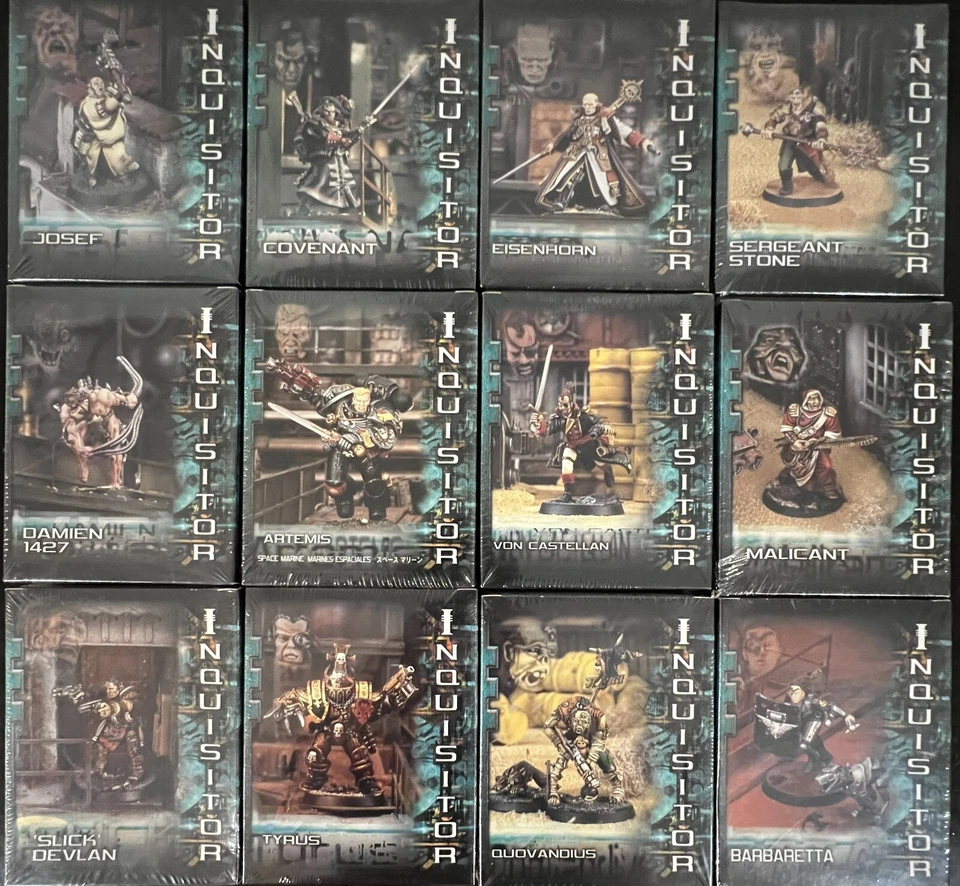 Inquisitor (2001) 54mm Metal Pewter Sealed OOP Warhammer Vintage Games Workshop - Image 1 of 4