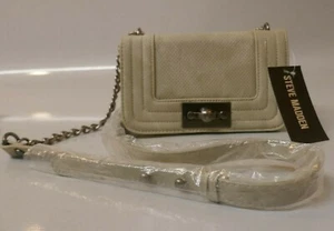 Steve Madden Cross Body Purse In Taupe Color - New With Tags - Picture 1 of 10
