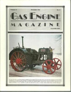 Gas Engine Magazine November 1986 1927 Hart Parr 12-24 1923 Farmall Agriculture - Picture 1 of 1