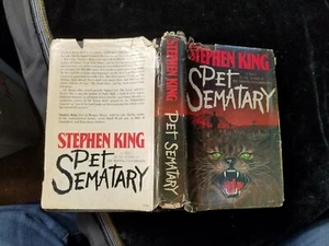 Vintage 1983 Stephen King PET SEMATARY BCE Book Club Edition HC Book - Imagen 1 de 5