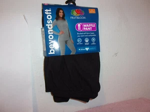 TOTALMENTE NUEVO PANTALÓN TÉRMICO GOFRE COLOR HOLLÍN NEGRO PARA DAMA - Imagen 1 de 4