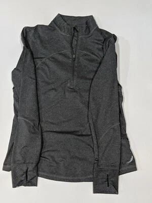 Exertek women's grey compression jacket size large - Image 1 of 4