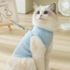Traction Pet Vest Breathable Cat Cooling T-shirt Cute Puppy Clothes  Pet