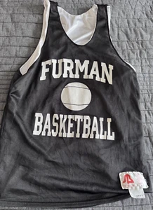 Camiseta de práctica vintage auténtica de la NCAA Furman Paladins negra número de serie talla M - Imagen 1 de 8