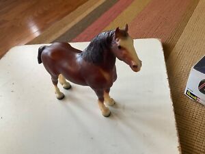 Vintage Breyer Clydsdale horse Brown