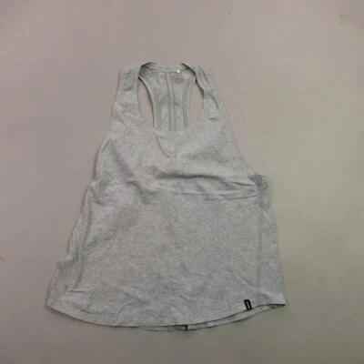 Prana Top 女式小号无袖轻便休闲锻炼灰色 — 第 1/4 张图片