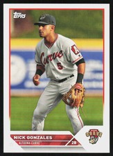 2023 Topps Pro debut NICK GONZALES #PD-179  Baseball  Altoona Curve