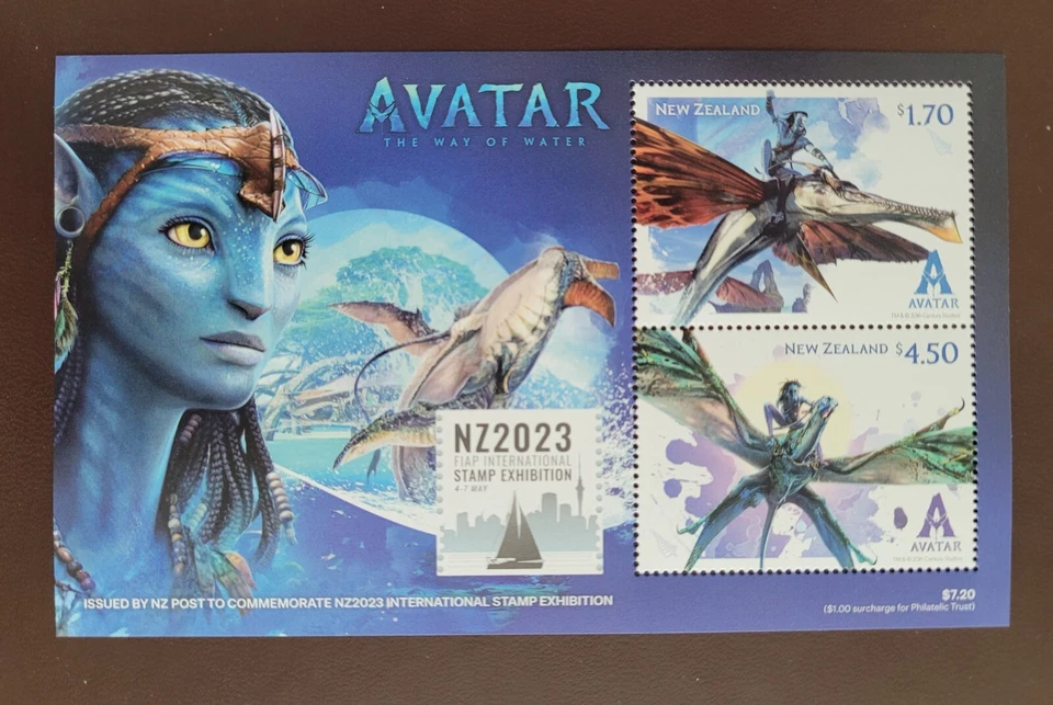 Nueva Zelanda 2023/NZ2023 Exposición Internacional de Sellos Como Nuevo M/Hoja - Avatar Foto 1 de 1