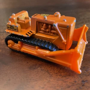 2002 Tonka State Hi-Way Dept Orange Bulldozer 1:64 - Picture 1 of 7