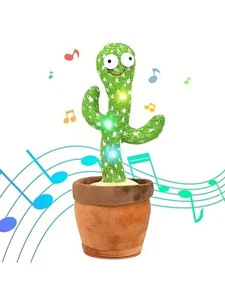 Dancing Talking Cactus Toys For Babies. Singing Mimicking Recording & Dancing.. - Picture 1 of 6