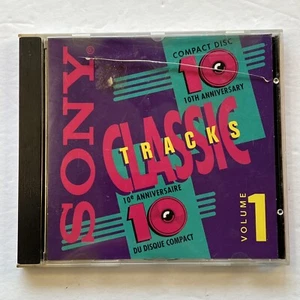 Sony Music Canada Classic Tracks CD Volume 1 Tenth Anniversary 1992 - Imagen 1 de 4