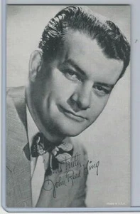 W Exhibit Movie & Recording Stars, 1950's, John Reed King - Picture 1 of 1