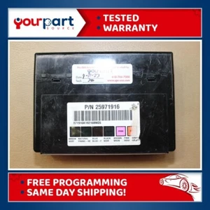06-13 GM CHEVROLET BCM BODY CONTROL MODULE OEM 25971916 TESTED PROGRAMMED TO VIN - Picture 1 of 8