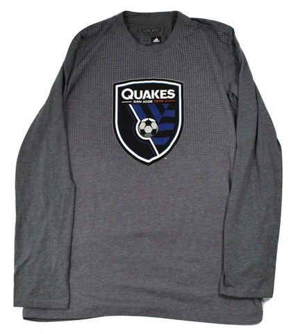 adidas Mens MLS San Jose Quakes 1974 Aeroknit Climacool Shirt New S, M, L Cover