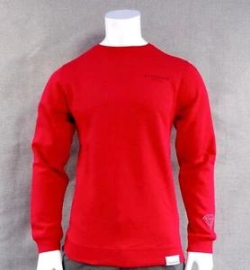 Nueva Diamond Supply Co. Sudadera Chest Script Roja Para Hombre Cuello Redondo RMHD-303 - Imagen 1 de 3