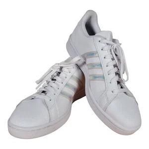 Scarpe Adidas Cloudfoam sneakers in pelle donna donna taglia US 11 HWI 28Y001 - Foto 1 di 22