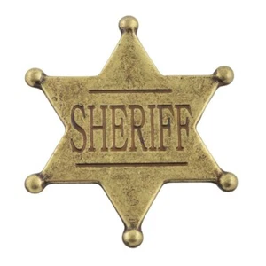 Sheriffstern US messing - Picture 1 of 1