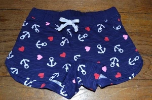 Nautical Theme Shorts Anchor & Hearts Super Cute by Jumping Beans Brand New - Picture 1 of 2