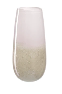 Leonardo CASOLARE Dekovase Vase 34 cm beigefarbenen handgefertigt, Landhaus - Bild 1 von 4