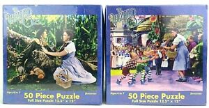 NEW! The Wizard of Oz Puzzles: #4345 AND 4346 (50 pieces ea.)