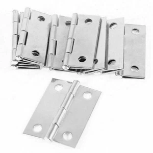 20er-Pack - 1,5 Zoll Edelstahl Butt Scharniere Schrank Holzbearbeitung kleine Schmuckbox - Bild 1 von 2